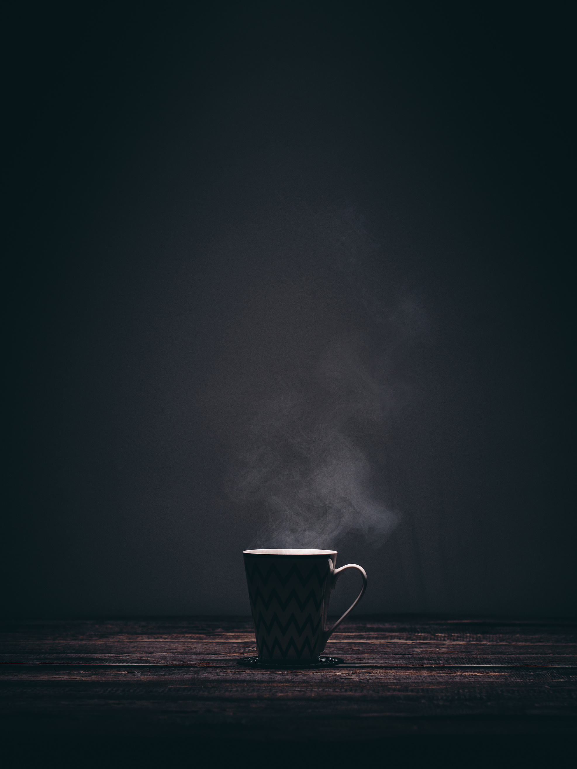 Black Ceramic Mug